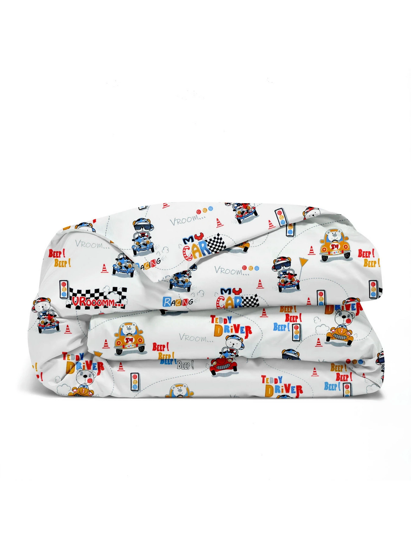 Дитяча постільна білизна в ліжечко TEDDY DRIVER Cosas модель TeddyDrivepColor_58LBlue_140 Дитяча постільна білизна в ліжечко TEDDY DRIVER Cosas модель TeddyDrivepColor_58LBlue_140 Фото