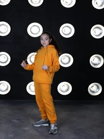 Костюмы ISSA Plus модель CD-468_mustard Фото