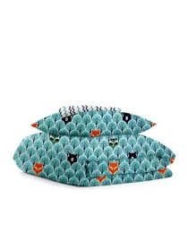 Детское постельное белье в кроватку BLUE WOOD BEAR Cosas модель Mishki_les_11 Фото