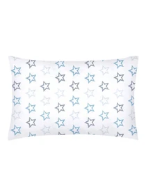 Дитяча постільна білизна в ліжечко CLEAR STARS Cosas модель StarsClearGreyBlue_Grey_140 Фото