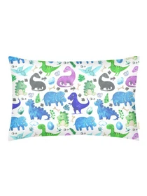 Детское постельное белье в кроватку COLORFUL DINO Cosas модель DinoColor_GreyBlots_140 Фото