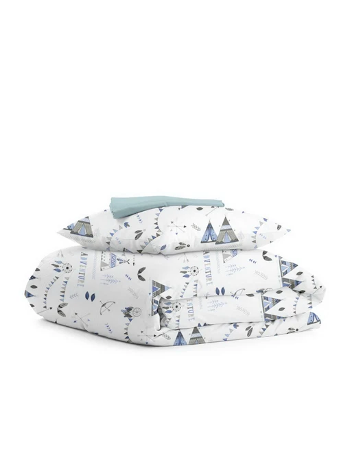 Детское постельное белье в кроватку DREAM WIGWAM Cosas модель WigwamDream_LBlue_140 Фото