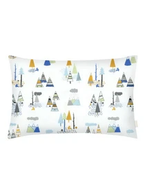 Детское постельное белье в кроватку FOREST WIGWAM Cosas модель WigwamForest_LightBlue_140 Фото