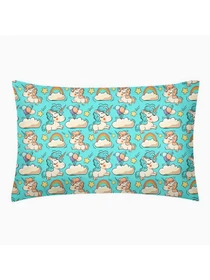 Детское постельное белье в кроватку MINT UNICORN Cosas модель UnicornMintDropBeige_El80-DotsBeige_140 Фото