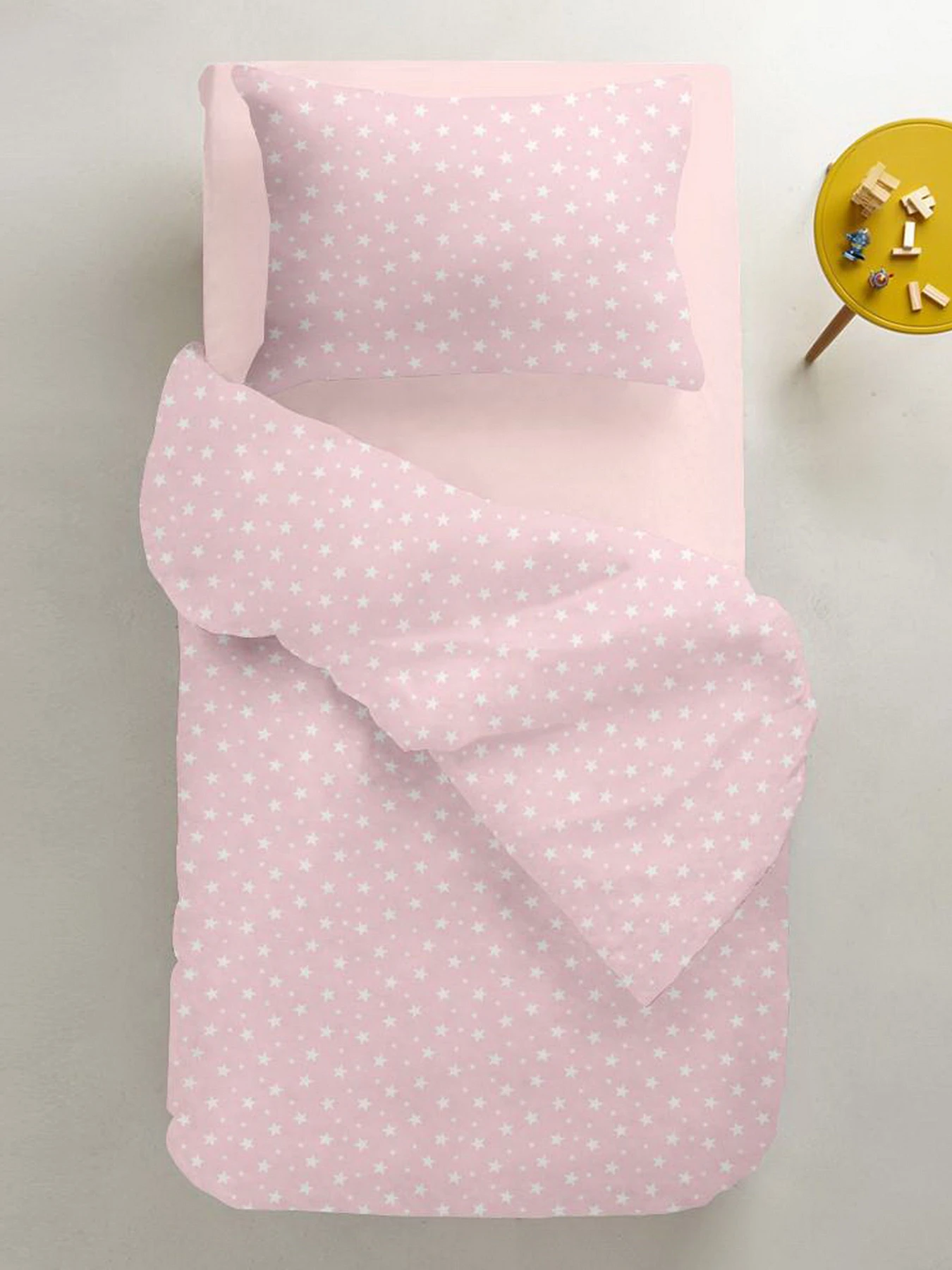 Детское постельное белье в кроватку ROSE STARFALL Cosas модель StarfallRose_Rose_140 Фото
