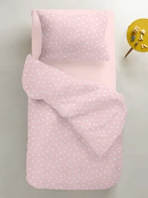 Детское постельное белье в кроватку ROSE STARFALL Cosas модель StarfallRose_Rose_140 Фото