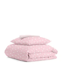 Детское постельное белье в кроватку ROSE STARFALL Cosas модель StarfallRose_Rose_140 Фото