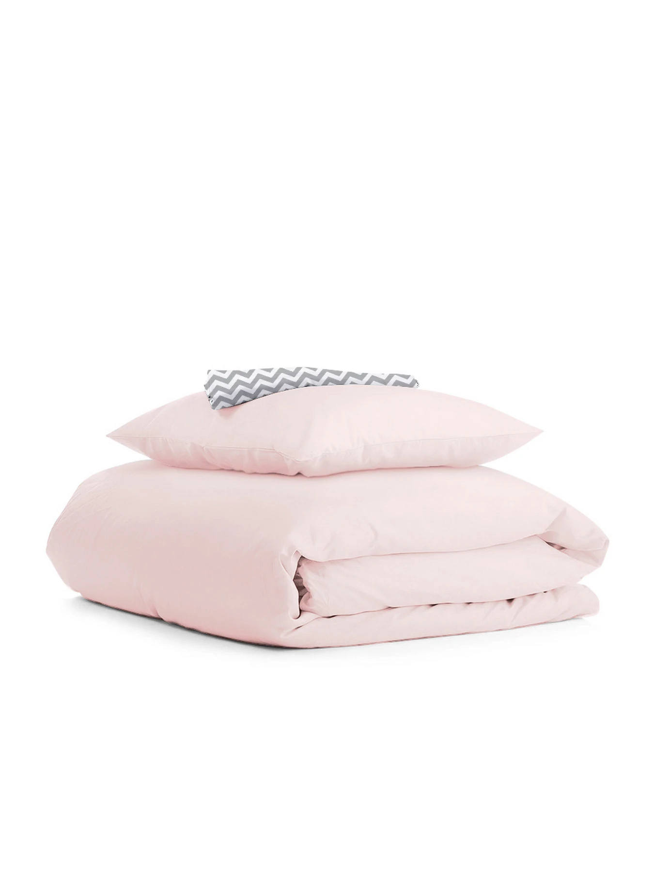 Детское постельное белье в кроватку SAKURA Cosas модель Ranfors_Rose_ZigGrey_140 Фото
