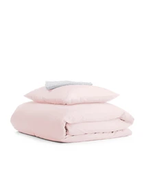 Детское постельное белье в кроватку SAKURA Cosas модель Ranfors_Rose_DotsGrey_140 Фото