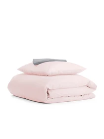 Дитяча постільна білизна в ліжечко SAKURA Cosas модель Ranfors_Rose_Grey_140 Фото