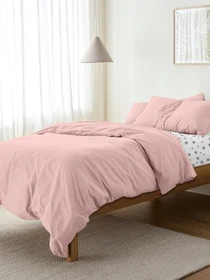 Детское постельное белье в кроватку SAKURA Cosas модель Ranfors_Rose_El80-StarGrey_140 Фото