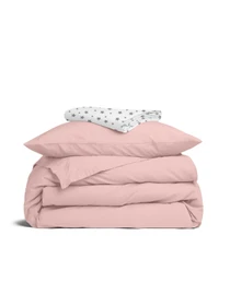 Детское постельное белье в кроватку SAKURA Cosas модель Ranfors_Rose_El80-StarGrey_140 Фото