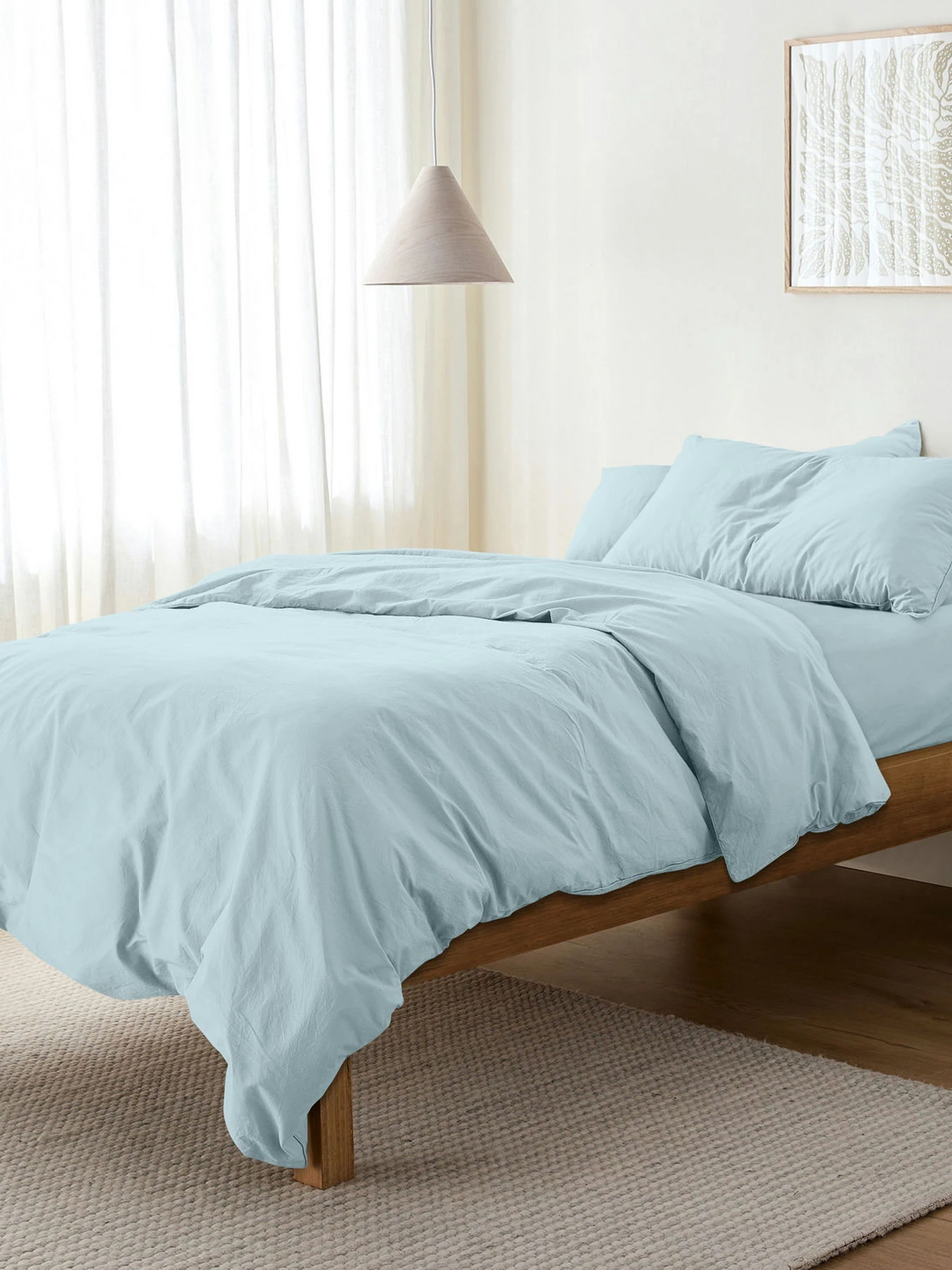 Дитяча постільна білизна в ліжечко SKYEY Cosas модель Ranfors_LightBlue_El80-LBlue_140 Дитяча постільна білизна в ліжечко SKYEY Cosas модель Ranfors_LightBlue_El80-LBlue_140 Фото