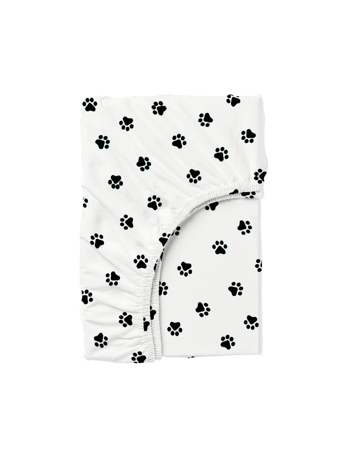 Детское постельное белье в кроватку SKYEY Cosas модель Ranfors_LightBlue_Paw_140 Фото