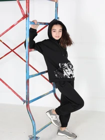 Костюмы ISSA Plus модель CD-480_black Фото