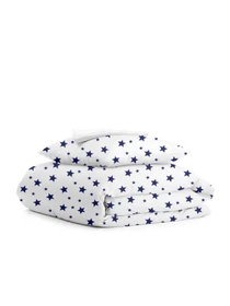 Детское постельное белье в кроватку BIG STARS Cosas модель StarBigBlue_White_140 Фото