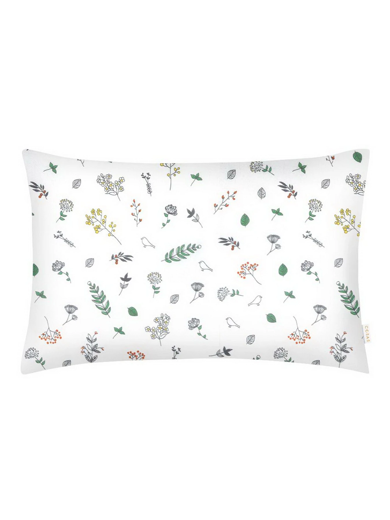 Детское постельное белье в кроватку WILDFLOWERS Cosas модель FoliageBirds_Grey_140 Фото