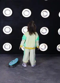 Костюми ISSA Plus модель CD-467_yellowlightgreen Фото
