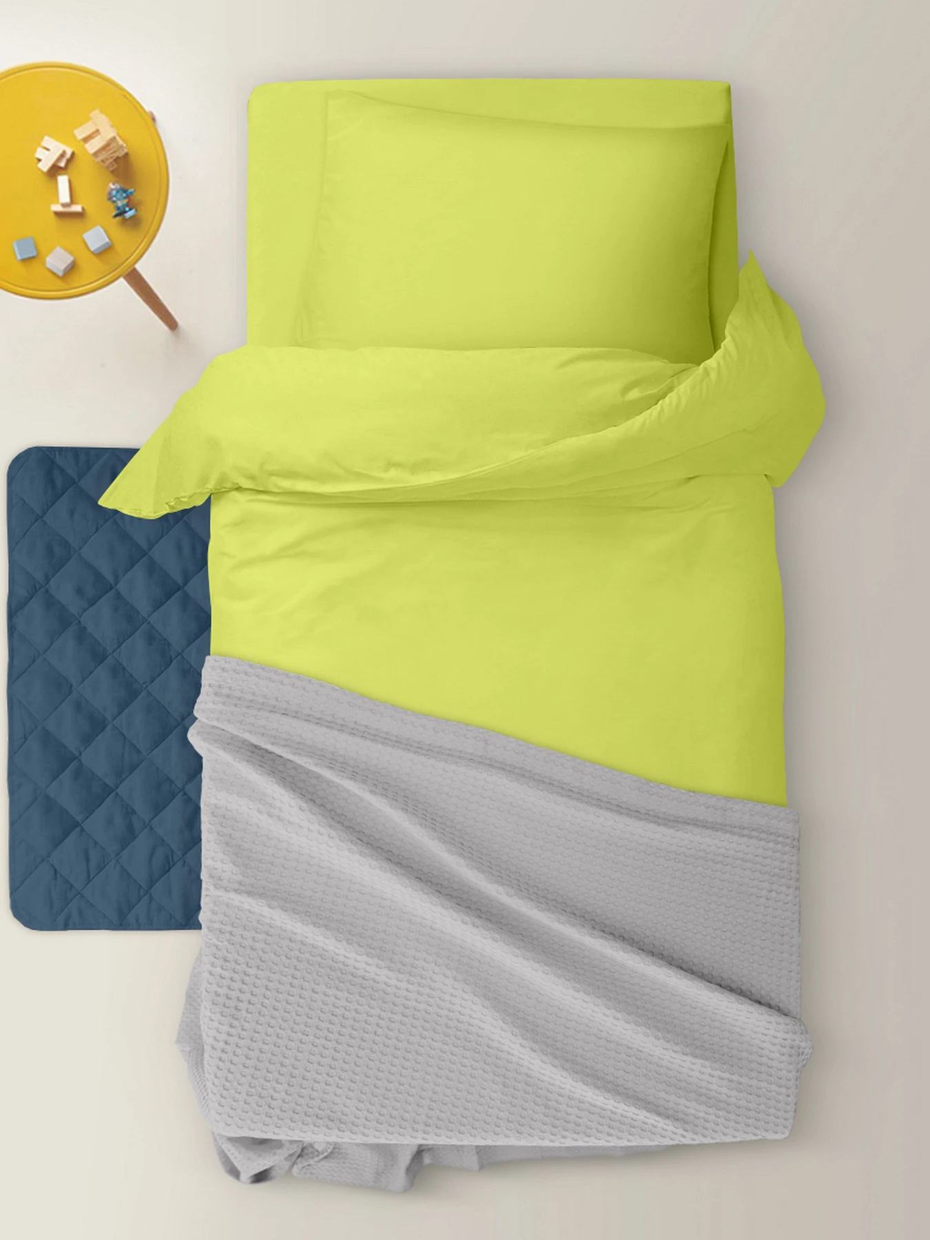 Дитяча постільна білизна в ліжечко LIME Cosas модель Ranfors70_Lime_El80-Lime_140 Дитяча постільна білизна в ліжечко LIME Cosas модель Ranfors70_Lime_El80-Lime_140 Фото