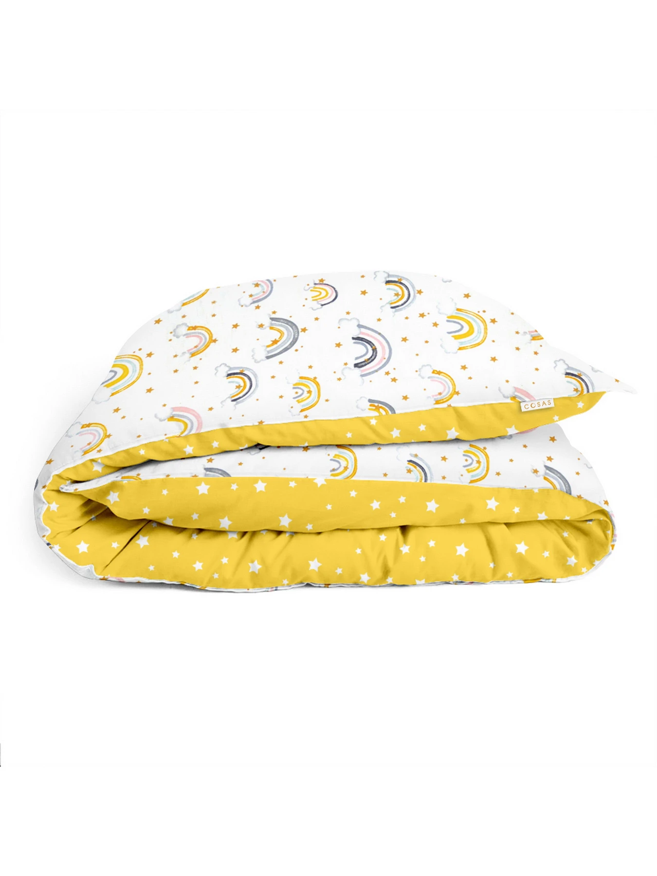 Детское постельное белье в кроватку RAINBOWS Cosas модель RainbowStarYellow_Starfall_140 Детское постельное белье в кроватку RAINBOWS Cosas модель RainbowStarYellow_Starfall_140 Фото