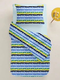 Дитяча постільна білизна в ліжечко BLUE STAR LINE Cosas модель StarLineBlueYellow_LightBlue_140 Фото
