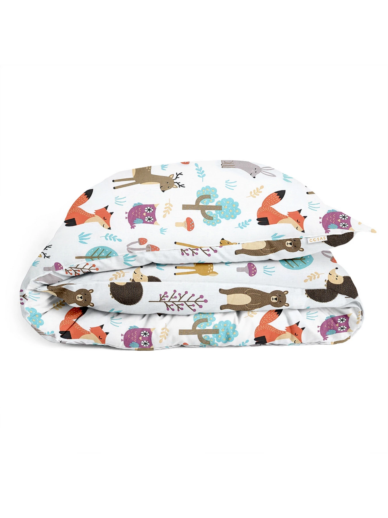 Дитяча постільна білизна в ліжечко COLORFUL ANIMALS Cosas модель AnimalsMushrooms_Mustard_140 Дитяча постільна білизна в ліжечко COLORFUL ANIMALS Cosas модель AnimalsMushrooms_Mustard_140 Фото
