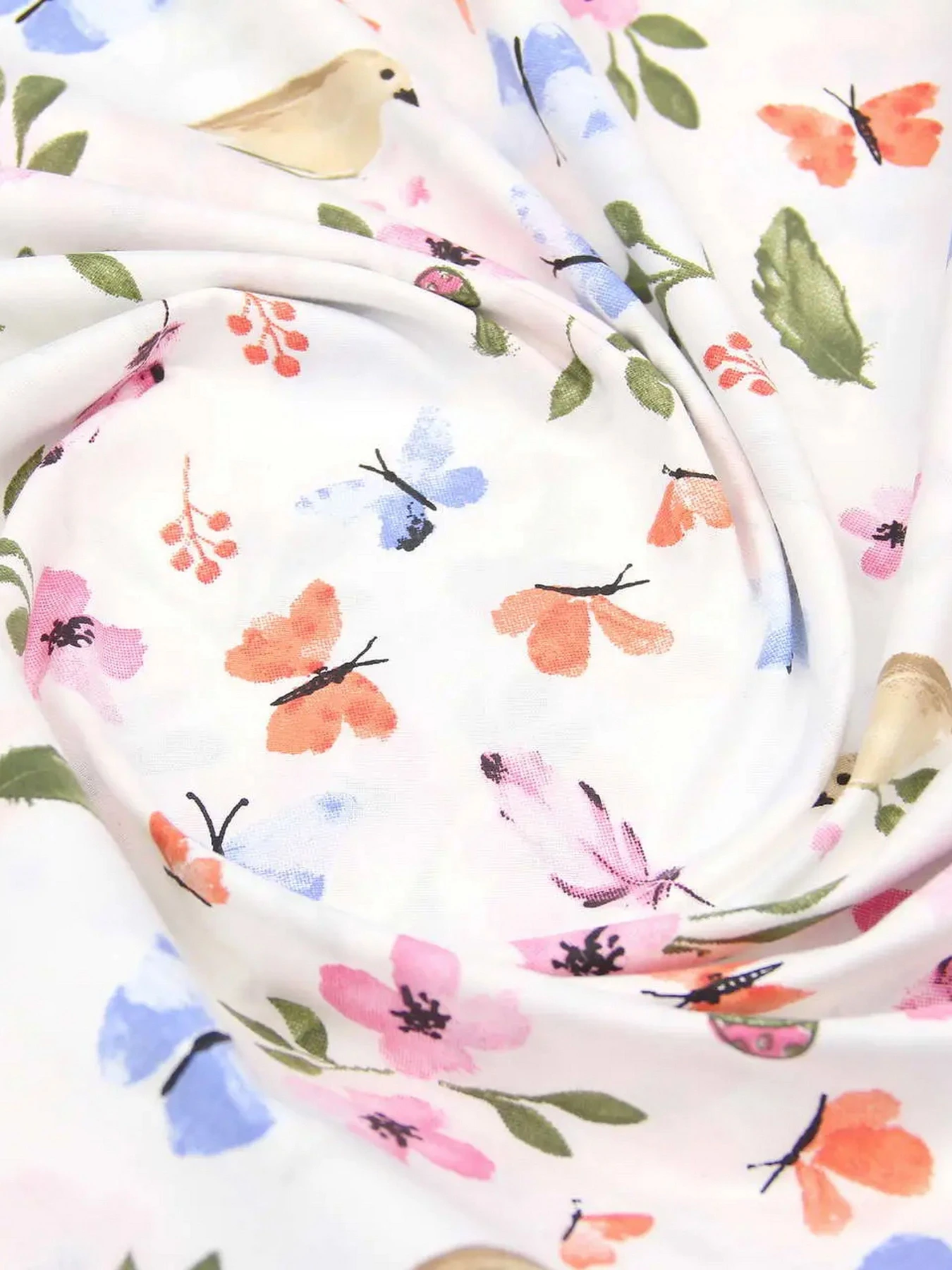 Детское постельное белье в кроватку HAPPY BIRDS Cosas модель BirdsMushrooms_Magnolia_140 Детское постельное белье в кроватку HAPPY BIRDS Cosas модель BirdsMushrooms_Magnolia_140 Фото