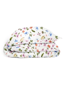Детское постельное белье в кроватку HAPPY BIRDS Cosas модель BirdsMushrooms_Magnolia_140 Фото