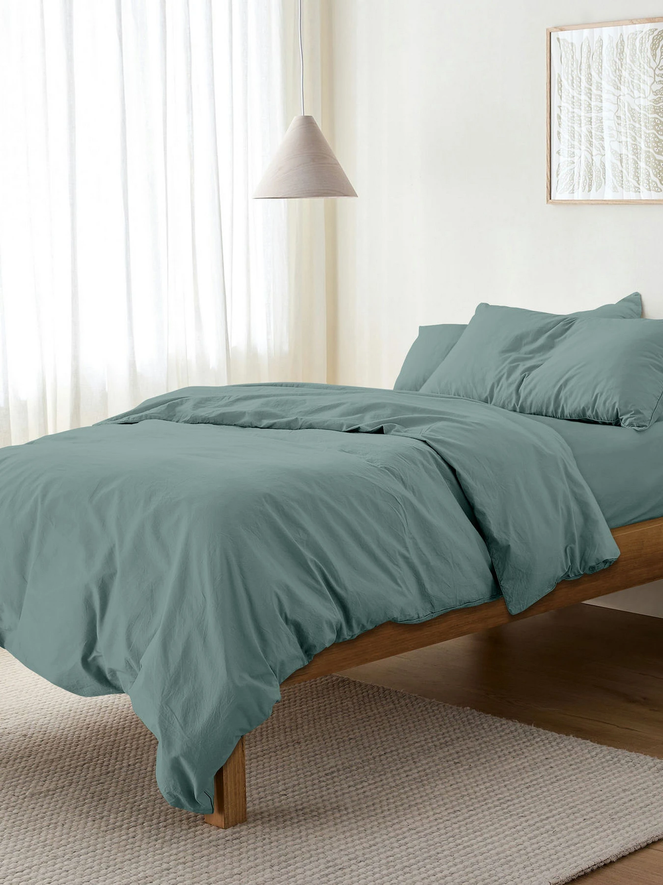 Дитяча постільна білизна в ліжечко AGAVE Cosas модель Ranfors104_Ashmint_El80-Ashmint_140 Дитяча постільна білизна в ліжечко AGAVE Cosas модель Ranfors104_Ashmint_El80-Ashmint_140 Фото
