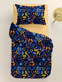 Детское постельное белье в кроватку FAIRY BUTTERFLY Cosas модель ButterfliesBlue_El80-Honey11_140 Фото