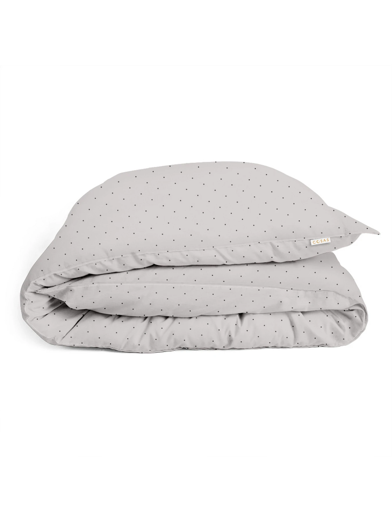 Дитяча постільна білизна в ліжечко MINI DOTS Cosas модель DotsGreyBeige_74Avocado_140 Фото
