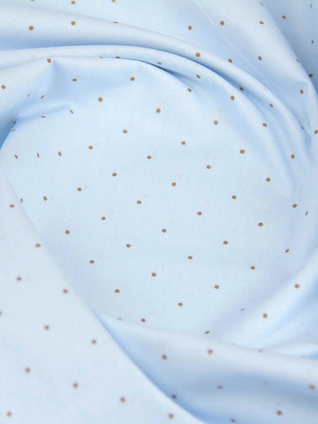 Дитяча постільна білизна в ліжечко MINI DOTS Cosas модель DotsGreyLightBlue_56Steel_140 Фото