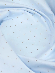 Детское постельное белье в кроватку MINI DOTS Cosas модель DotsGreyLightBlue_68Sky_140 Фото