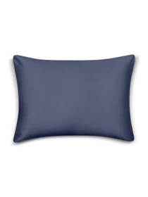 Дитяча постільна білизна сатин в ліжечко INDIGO Cosas модель 65Satin_Indigo_El80-Indigo_140 Фото
