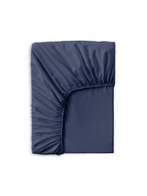 Дитяча постільна білизна сатин в ліжечко INDIGO Cosas модель 65Satin_Indigo_El80-Indigo_140 Фото