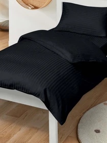 Детское постельное белье сатин в кроватку ONYX Cosas модель StrSatin_00Onyx_El80-Onyx_140 Фото