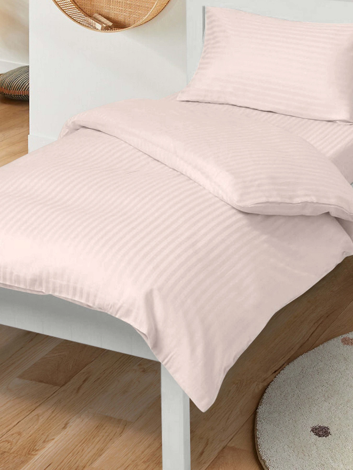 Детское постельное белье сатин в кроватку PASTEL Cosas модель StrSatin_03Pastel_El80-Pastel_140 Фото