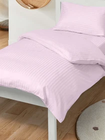 Детское постельное белье сатин в кроватку CAMELLIA Cosas модель StrSatin_05Camellia_El80-Camellia_140 Фото