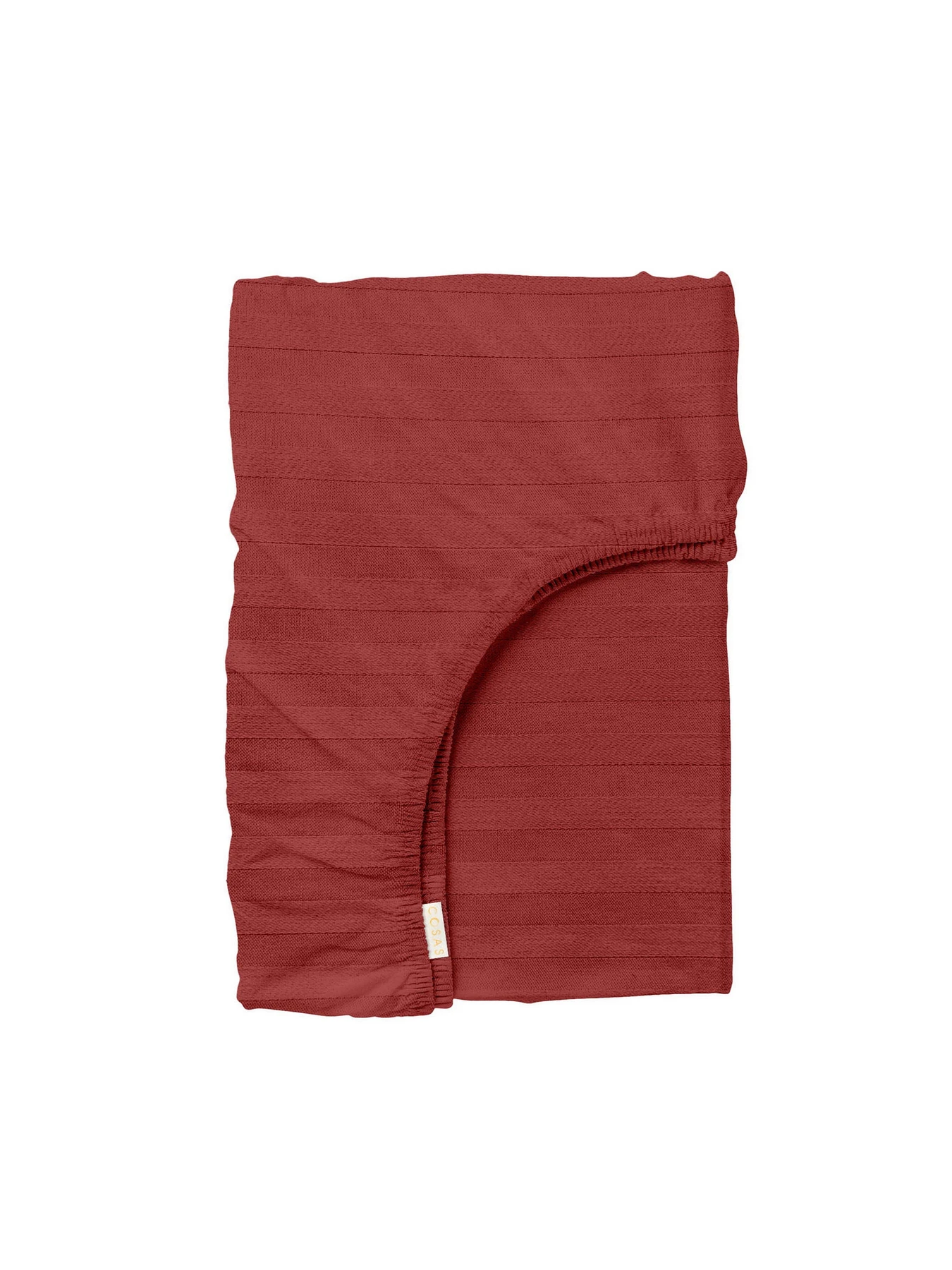 Детское постельное белье сатин в кроватку BURGUNDY Cosas модель StrSatin_13Burgundy_El80-Burgundy_140 Фото