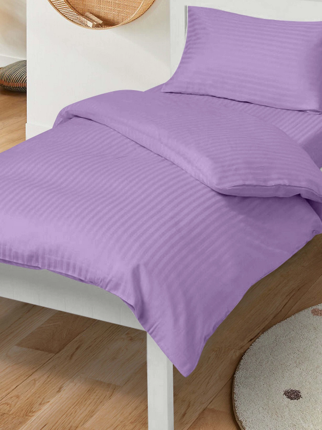 Детское постельное белье сатин в кроватку AMETHYST Cosas модель StrSatin_24Amethyst_El80-Amethyst_140 Детское постельное белье сатин в кроватку AMETHYST Cosas модель StrSatin_24Amethyst_El80-Amethyst_140 Фото