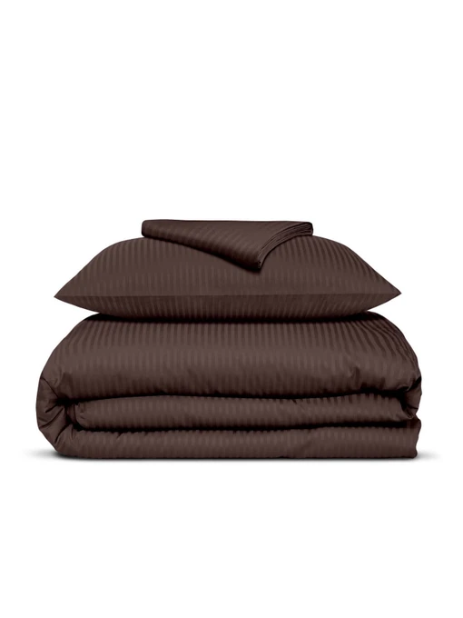 Дитяча постільна білизна сатин в ліжечко WALNUT Cosas модель StrSatin_26Walnut_El80-Walnut_140 Фото