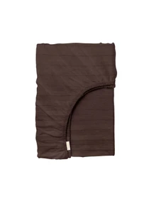 Детское постельное белье сатин в кроватку WALNUT Cosas модель StrSatin_26Walnut_El80-Walnut_140 Фото