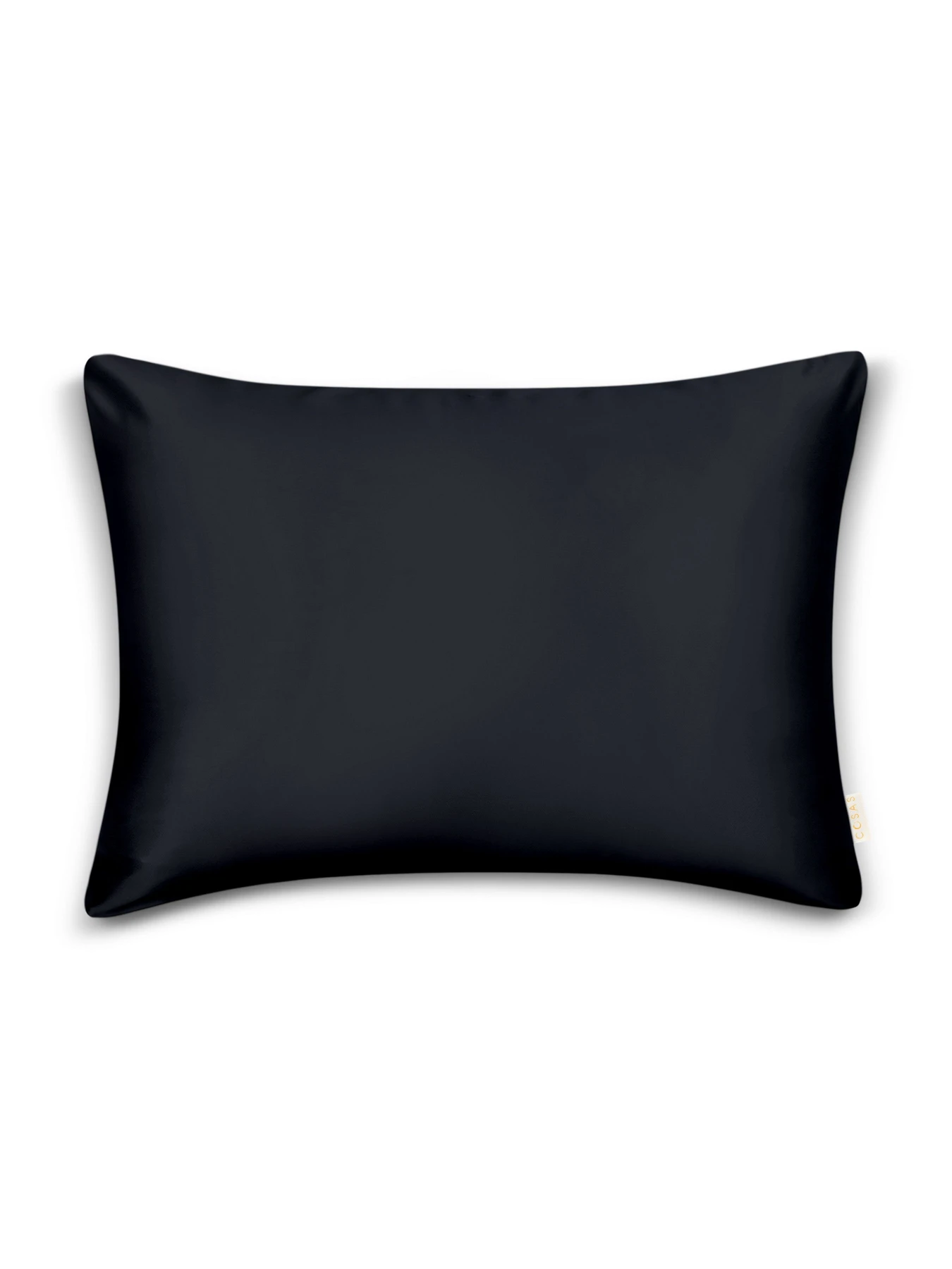 Детское постельное белье сатин в кроватку BLACK Cosas модель 00Satin_Black_El80-Black_140 Фото