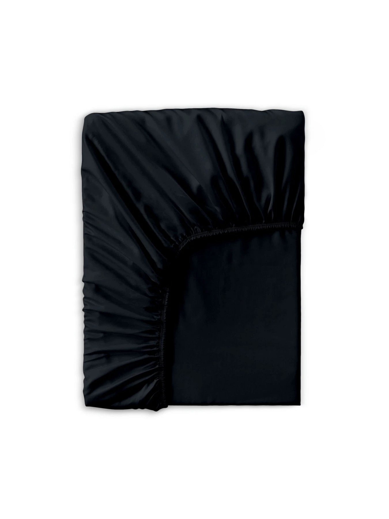 Детское постельное белье сатин в кроватку BLACK Cosas модель 00Satin_Black_El80-Black_140 Фото