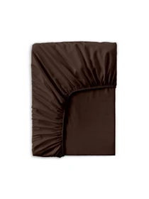 Детское постельное белье сатин в кроватку BROWN Cosas модель 11Satin_Brown_El80-Brown_140 Фото