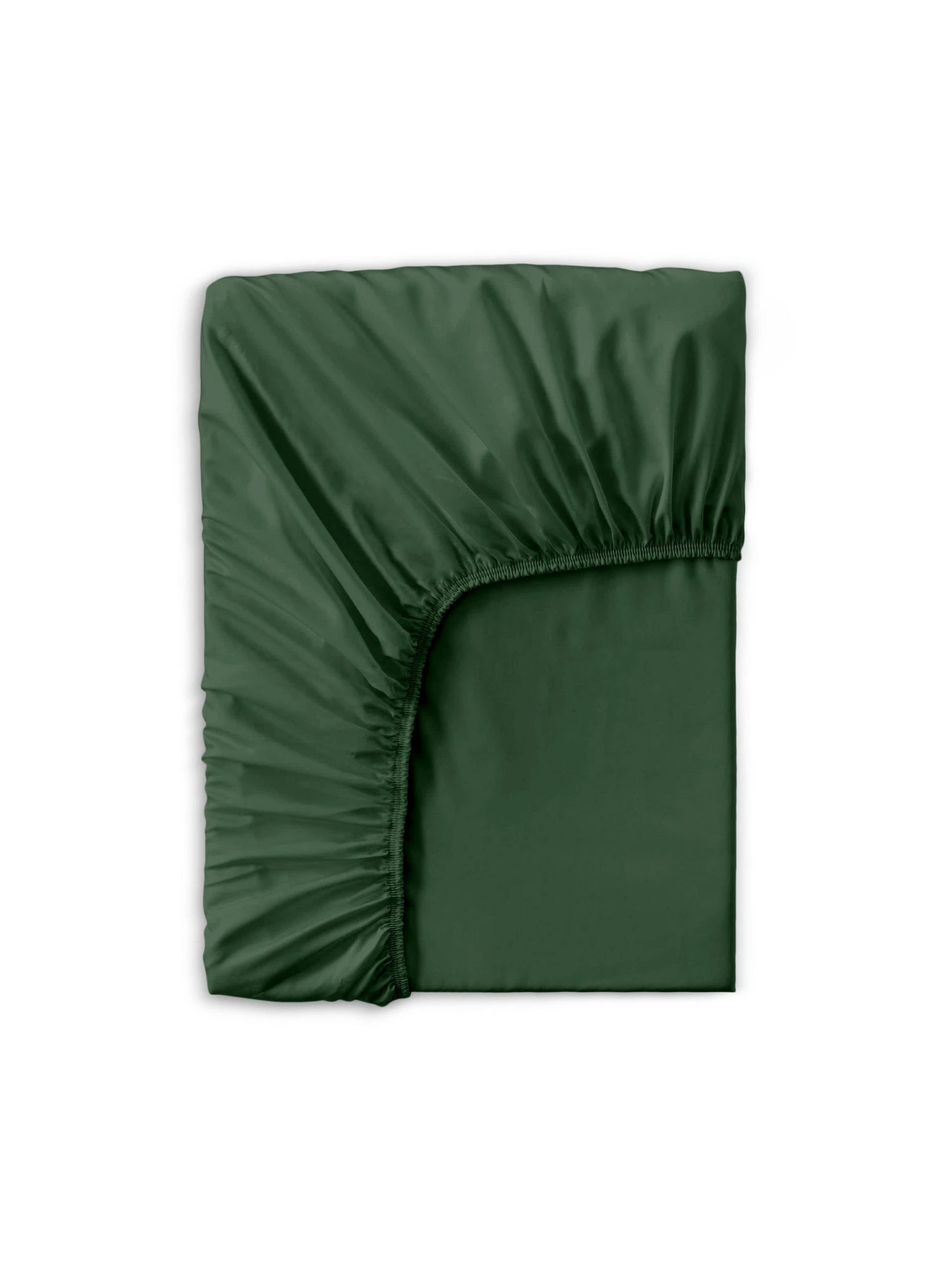 Дитяча постільна білизна сатин в ліжечко GREEN Cosas модель 54Satin_Green_El80-Green_140 Фото