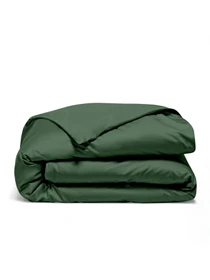 Дитяча постільна білизна сатин в ліжечко GREEN Cosas модель 54Satin_Green_El80-Green_140 Фото