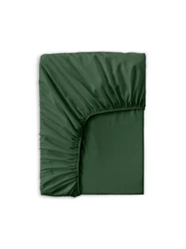 Дитяча постільна білизна сатин в ліжечко GREEN Cosas модель 54Satin_Green_El80-Green_140 Фото