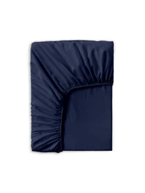 Детское постельное белье сатин в кроватку BLUE Cosas модель 66Satin_Blue_El80-Blue_140 Фото
