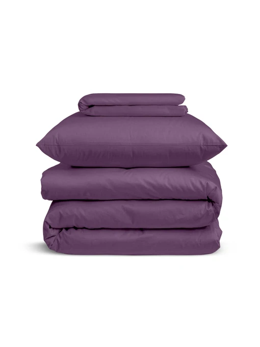 Детское постельное белье сатин в кроватку VIOLET Cosas модель 73Satin_Violet_El80-Violet_140 Фото